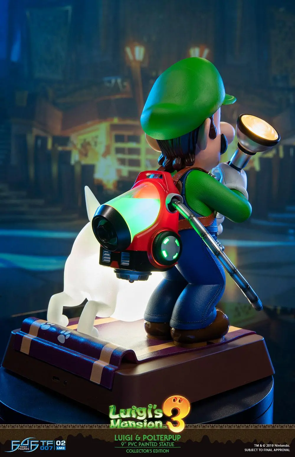Luigi's Mansion 3 PVC Statuetka Luigi & Polterpup Collector's Edition 23 cm zdjęcie produktu