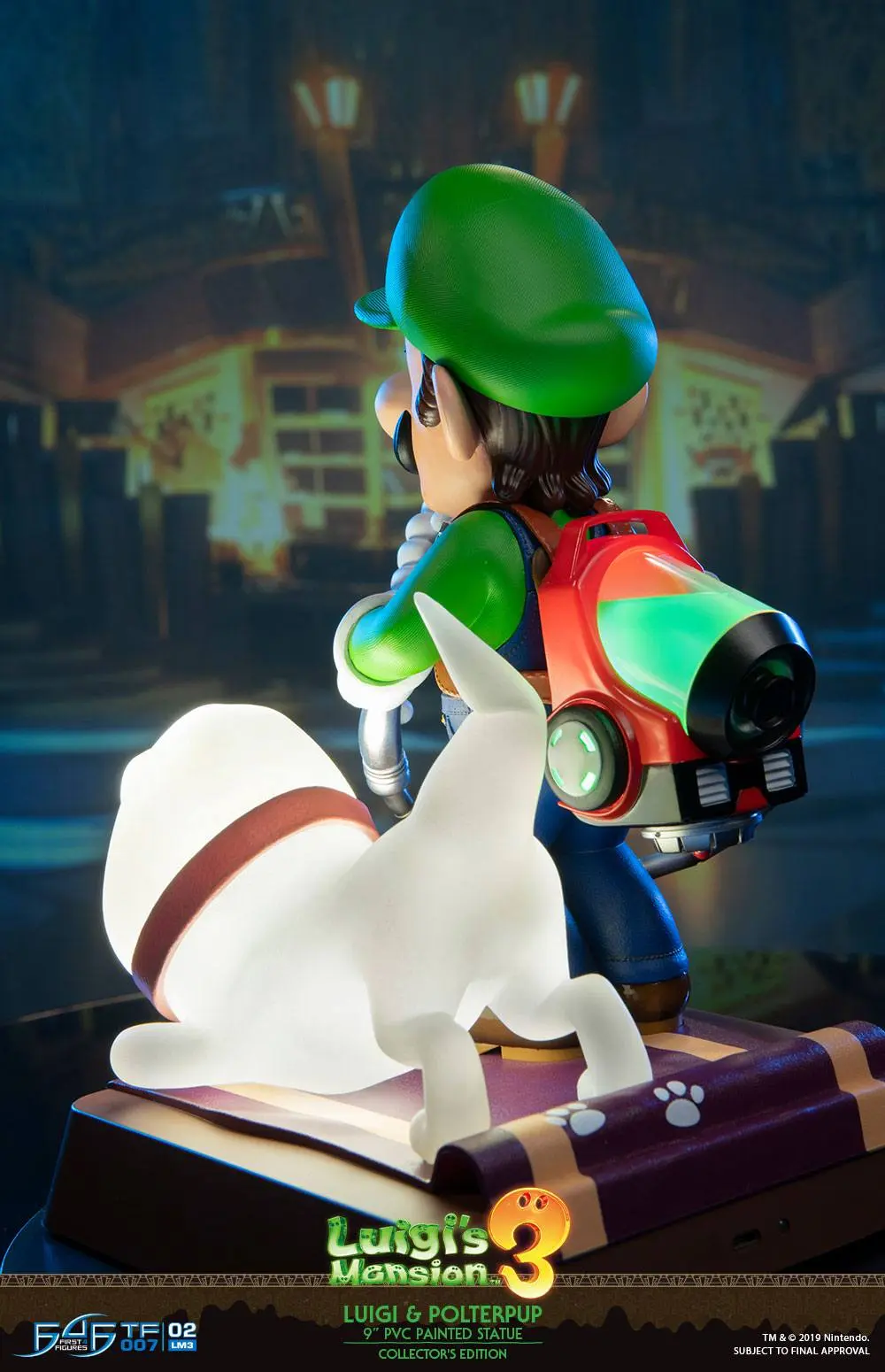 Luigi's Mansion 3 PVC Statuetka Luigi & Polterpup Collector's Edition 23 cm zdjęcie produktu