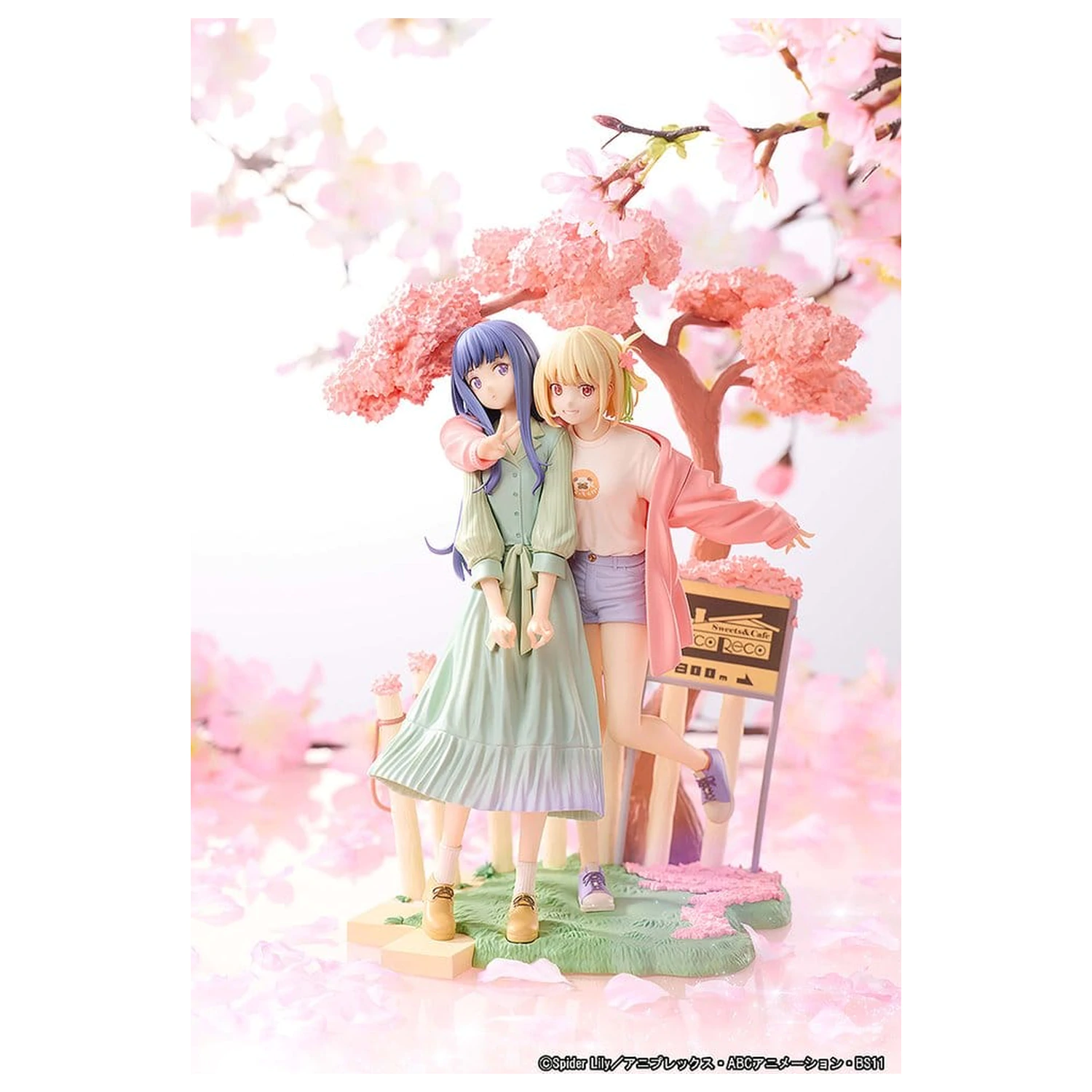 Figurki Lycoris Recoil PVC 2-pak Chisato Nishikigi i Takina Inoue Spring Ver. 25 cm zdjęcie produktu
