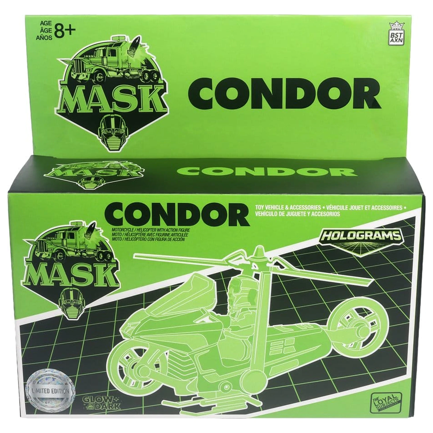 M.A.S.K. Pojazd Condor Hologram Wariant (Świeci w ciemności) zdjęcie produktu