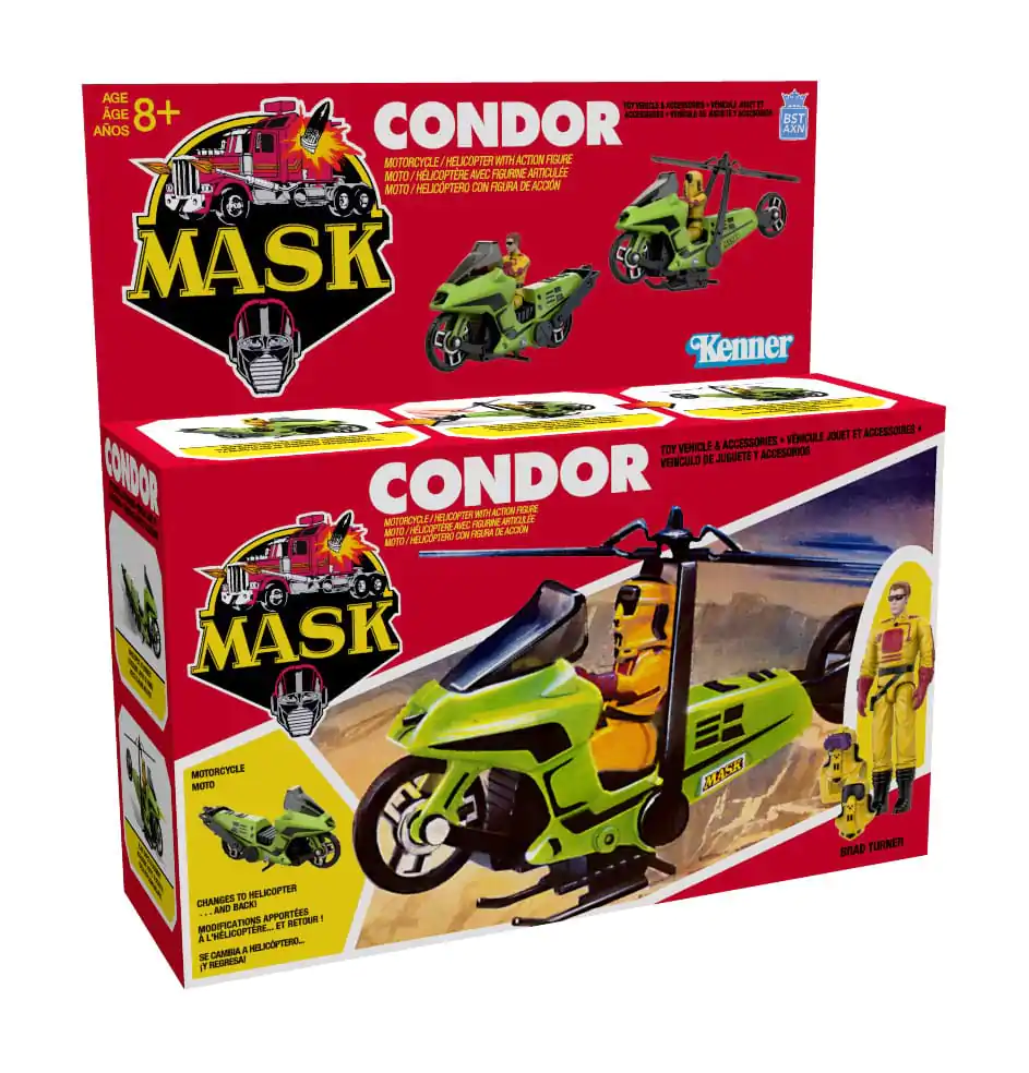 Figurka Akcji M.A.S.K. z Pojazdem Vehicle Condor  zdjęcie produktu