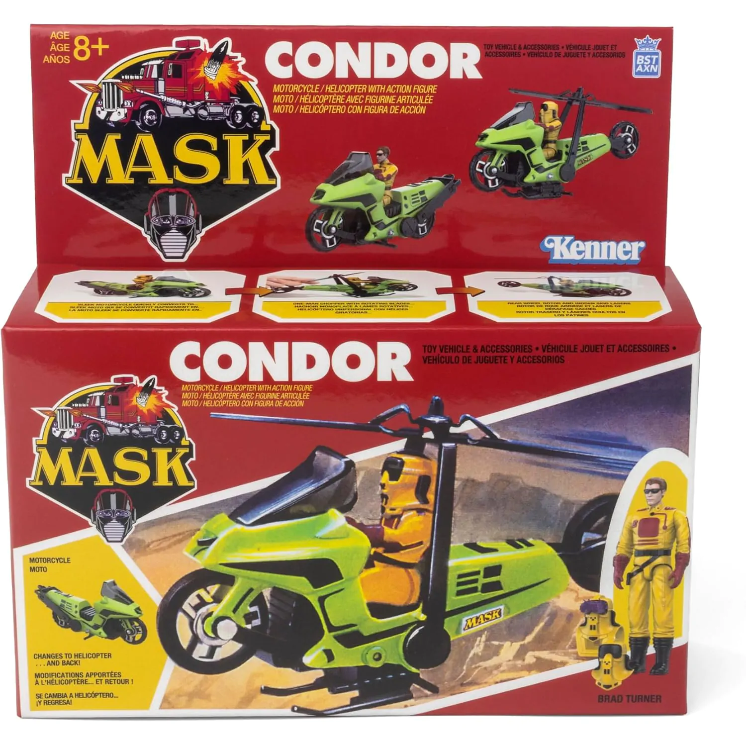 Figurka Akcji M.A.S.K. z Pojazdem Vehicle Condor  zdjęcie produktu