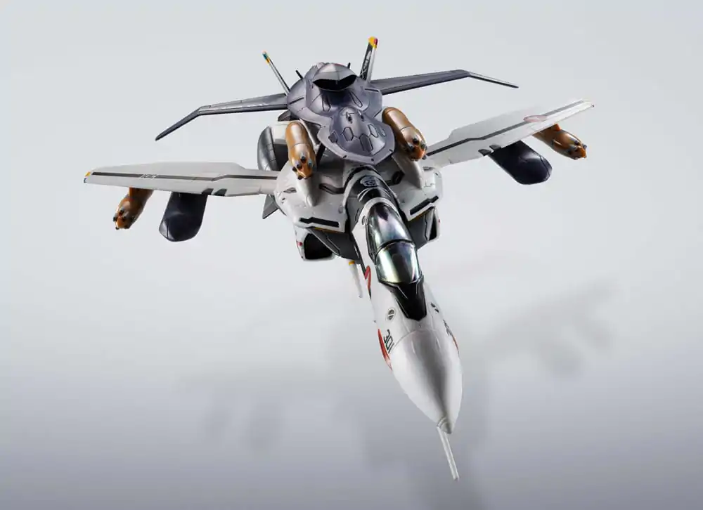 Macross 7 Figurka Akcji Hi-Metal R VF-0S Phoenix (Roy Focker Use) & QF-2200D-B Ghost Set 14 cm zdjęcie produktu