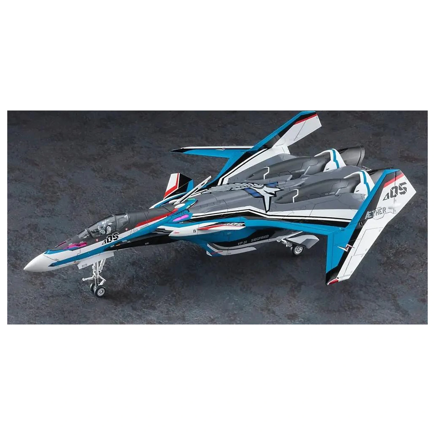 Model do składania Macross Delta VF-31J Custom Siegfried Hayate Skala 1/72 zdjęcie produktu