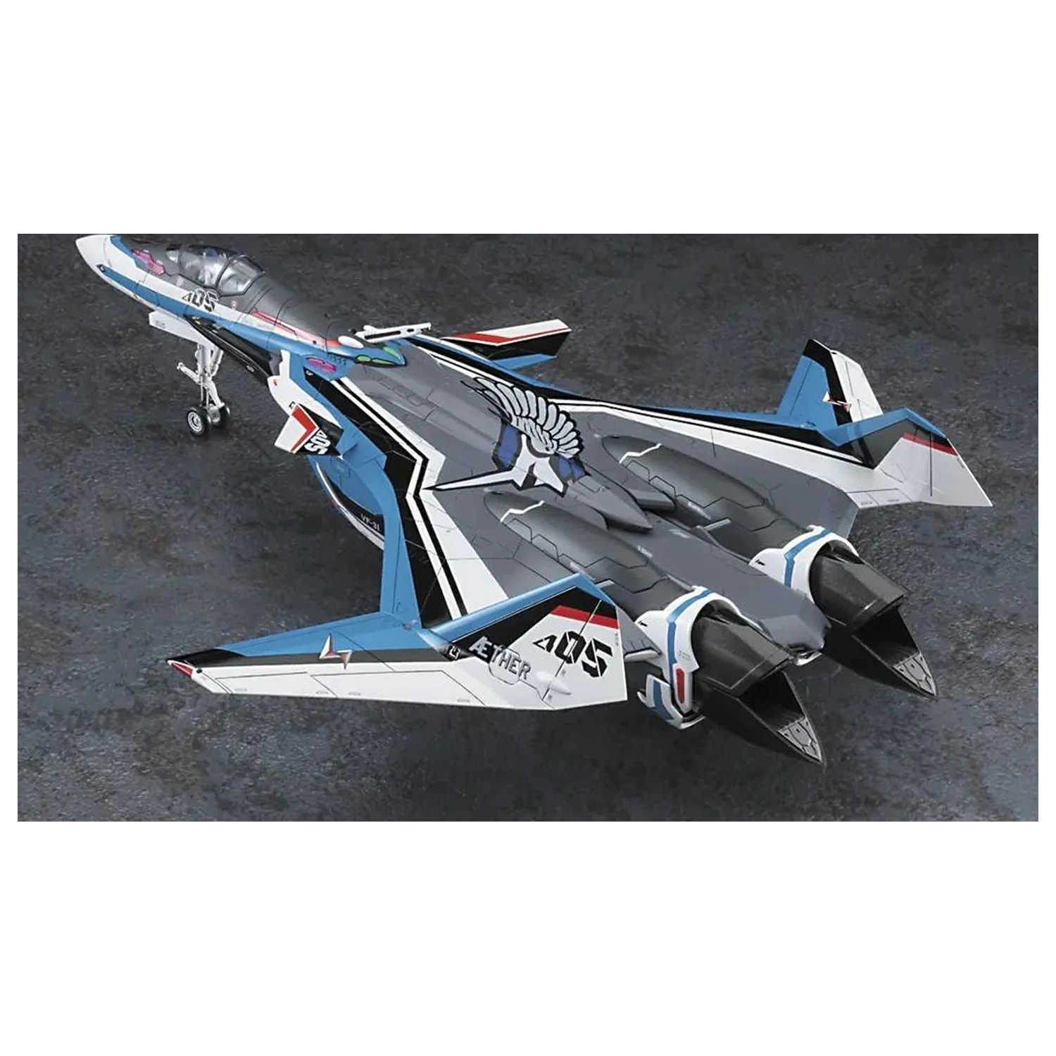 Model do składania Macross Delta VF-31J Custom Siegfried Hayate Skala 1/72 zdjęcie produktu