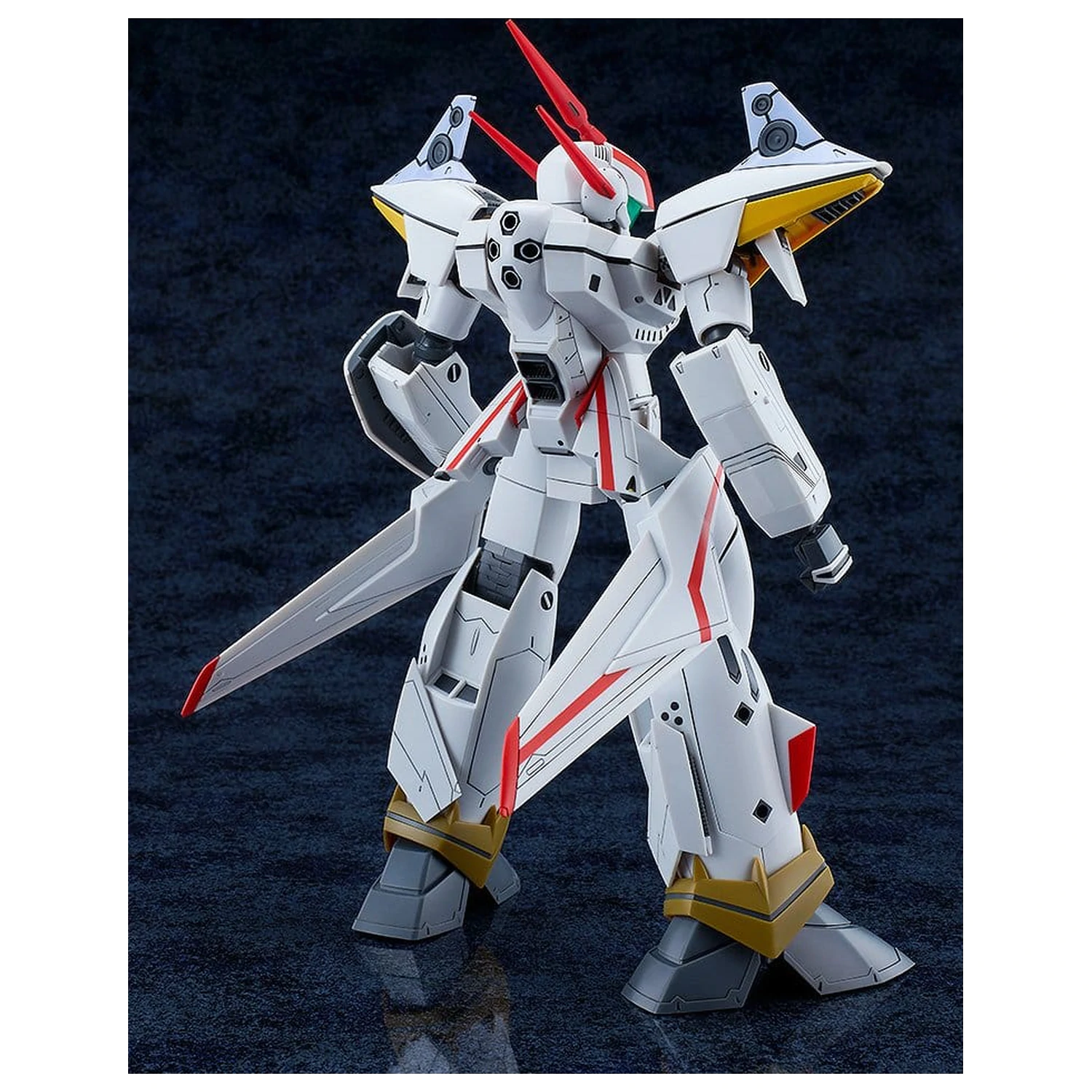 Macross Dynamite 7 zestaw plastikowego modelu 1/72 PLAMAX VF-19P Excalibur (Planet Zola Patrol Corps) 23 cm zdjęcie produktu