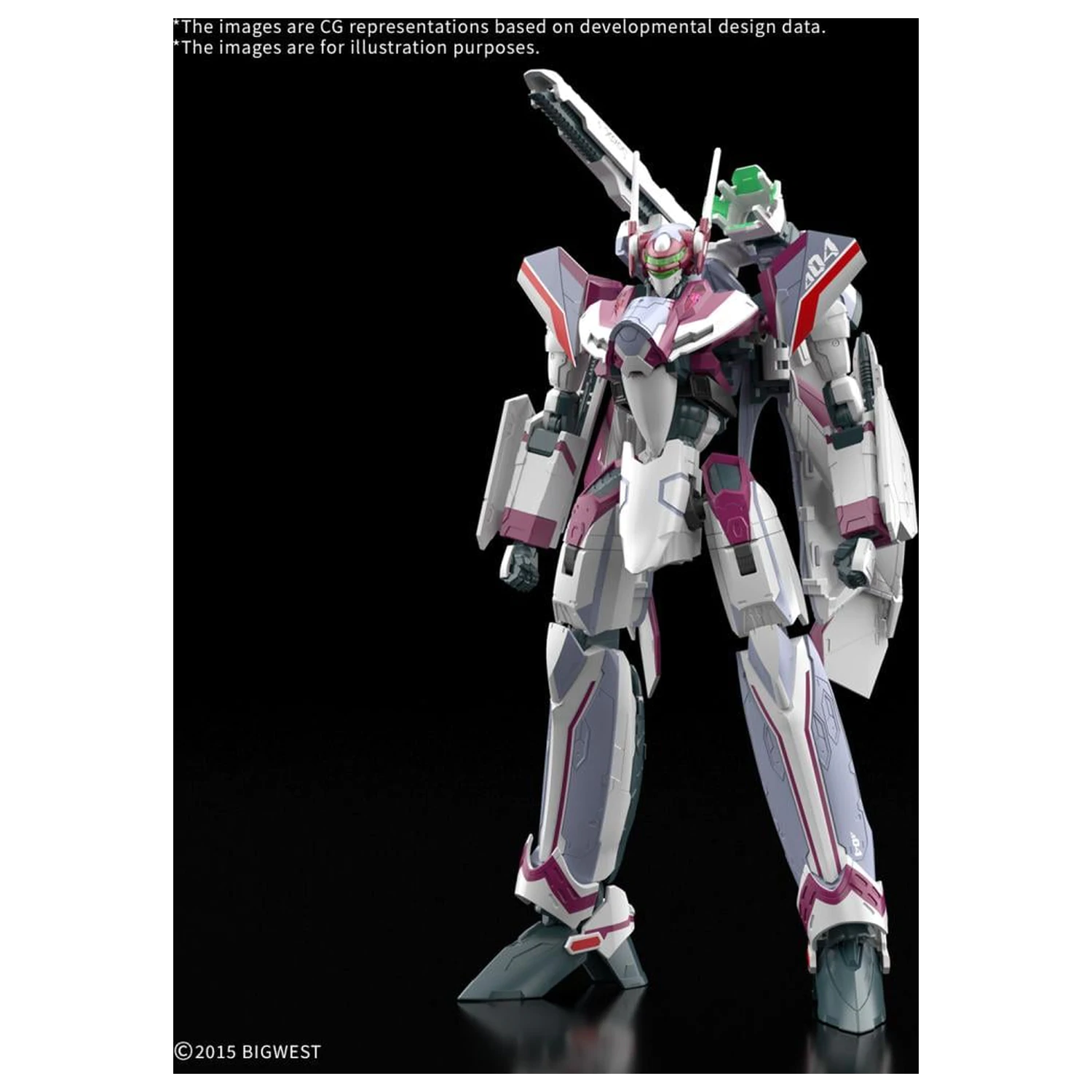 Macross HG 1/100 VF-31C Siegfried (Farina Jenius) Zestaw Modeli Deluxe zdjęcie produktu