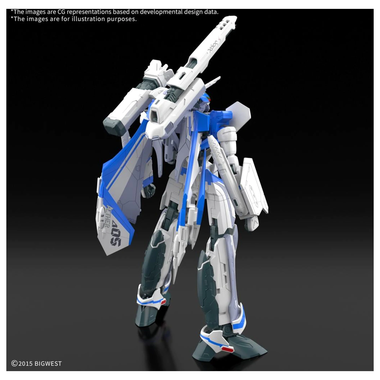 Macross HG 1/100 VF-31J Siegfried (Hayate Immelmann Use) Zestaw Modelowy zdjęcie produktu