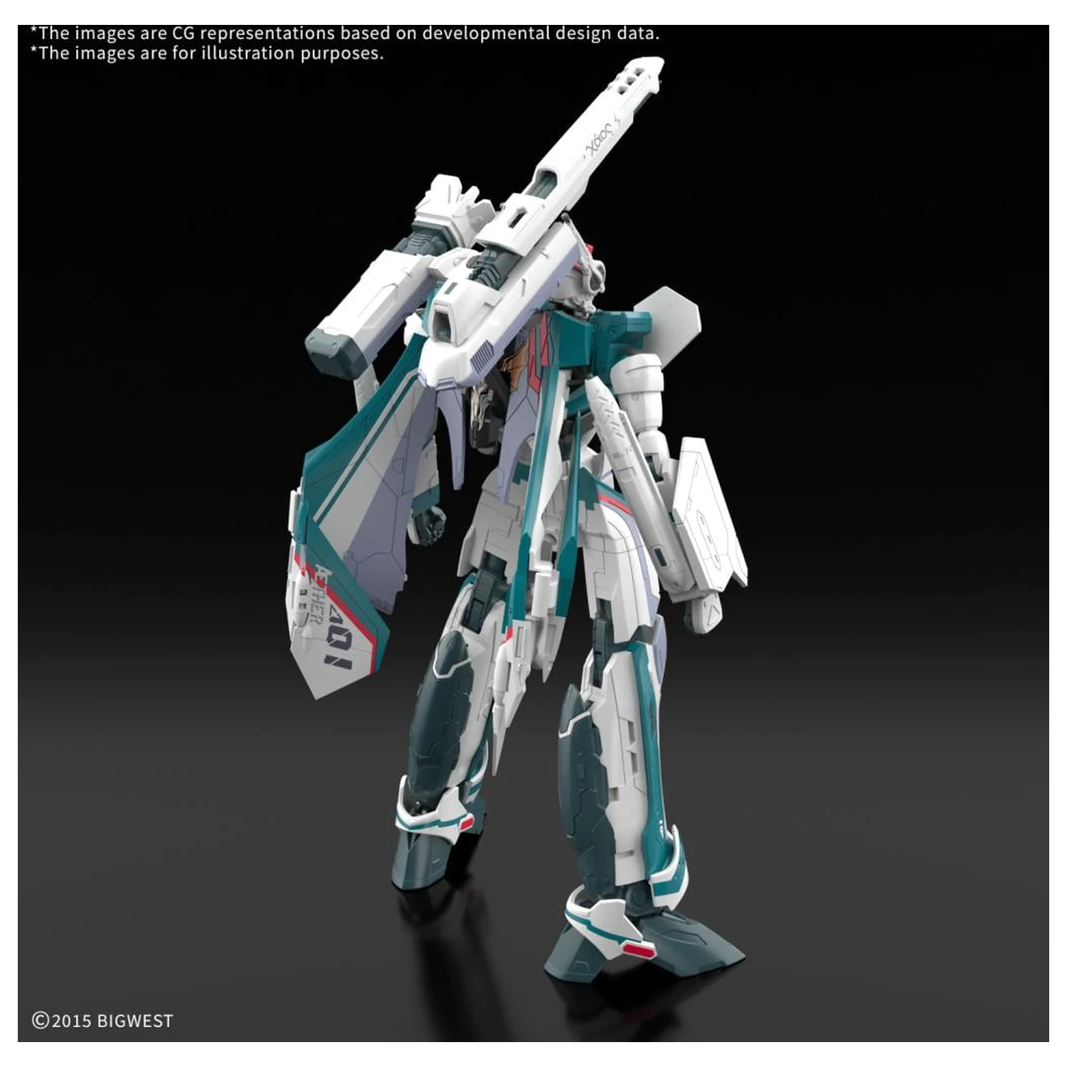 Macross HG 1/100 VF-31S Siegfried (Arad Moders Use) Zestaw Modelowy zdjęcie produktu