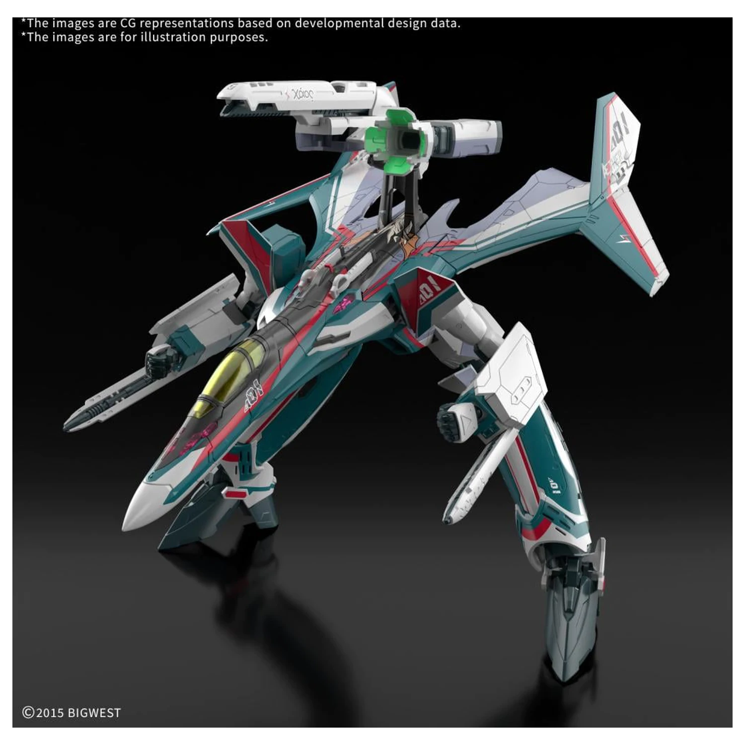 Macross HG 1/100 VF-31S Siegfried (Arad Moders Use) Zestaw Modelowy zdjęcie produktu