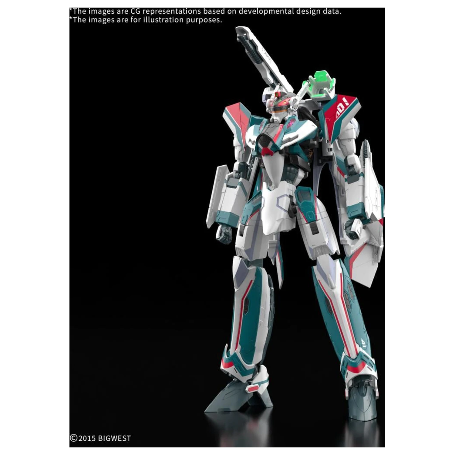 Macross HG 1/100 VF-31S Siegfried Deluxe Set Zestaw Modeli zdjęcie produktu