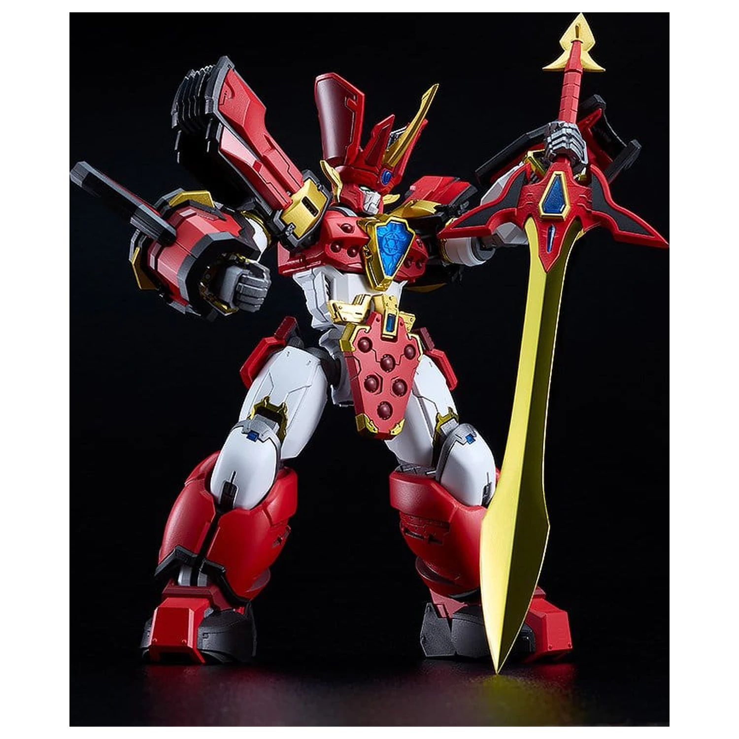 Mado King Granzort Moderoid King's Style Zestaw Plastikowy Model Granzort Gold Edition 19 cm zdjęcie produktu