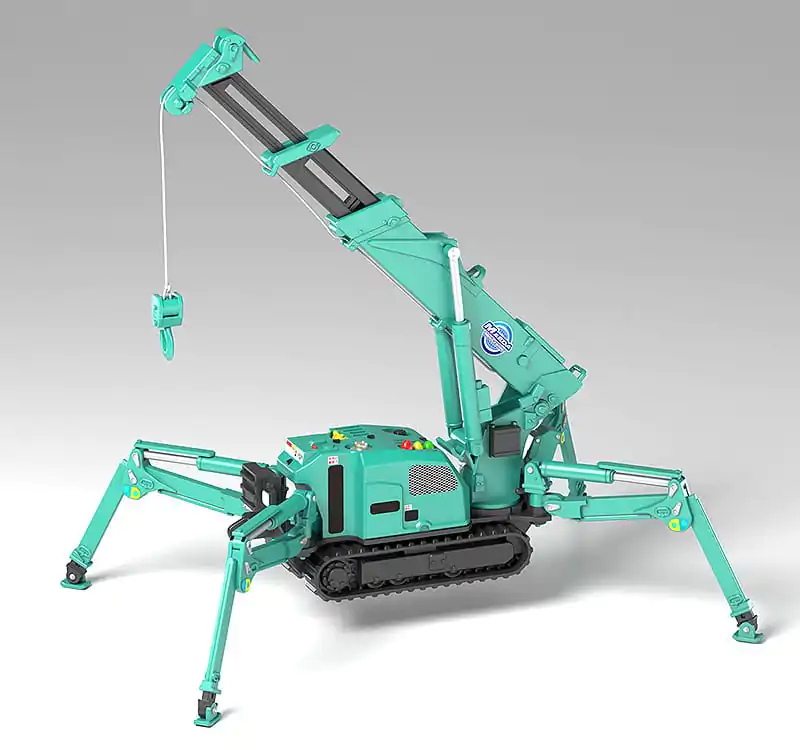 Maeda Seisakusho Moderoid Plastic Model Kit 1/20 Spider Crane (Green) Re-Run 25 cm Zestaw Modelu Plastikowego zdjęcie produktu