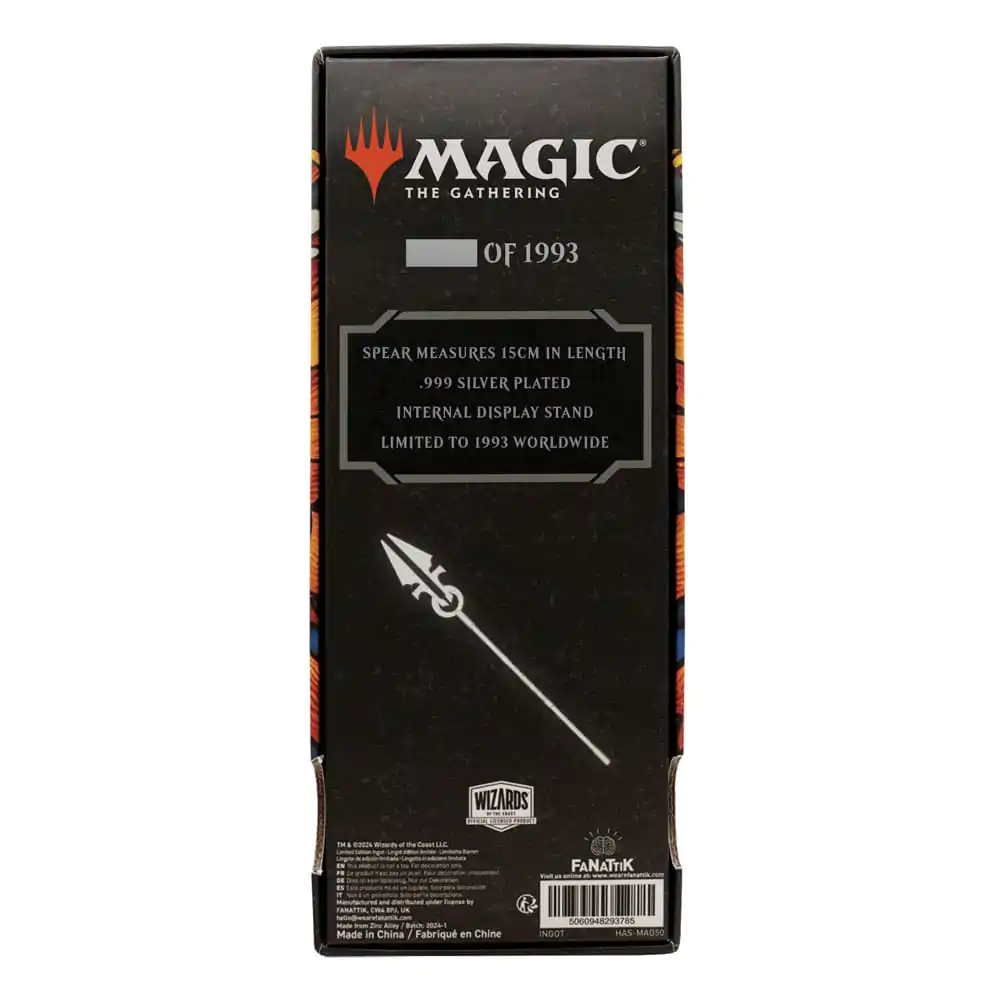 Magic the Gathering Replika Avacyn's Moonsilver Spear 15 cm (999 silver plated) zdjęcie produktu