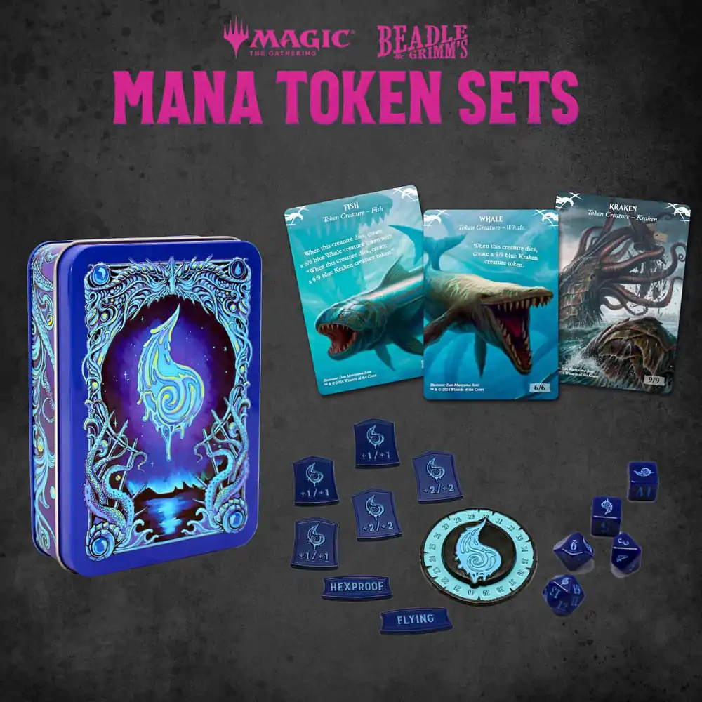 Magic the Gathering Kostki i Żetony Pack Blue Mana zdjęcie produktu