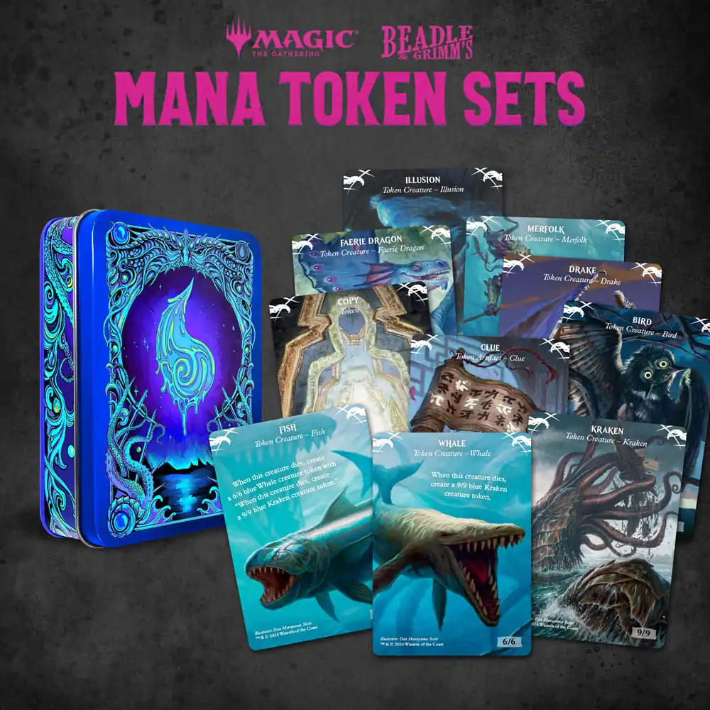 Magic the Gathering Kostki i Żetony Pack Blue Mana zdjęcie produktu