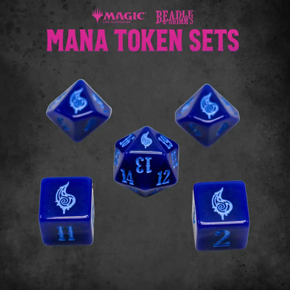 Magic the Gathering Kostki i Żetony Pack Blue Mana zdjęcie produktu