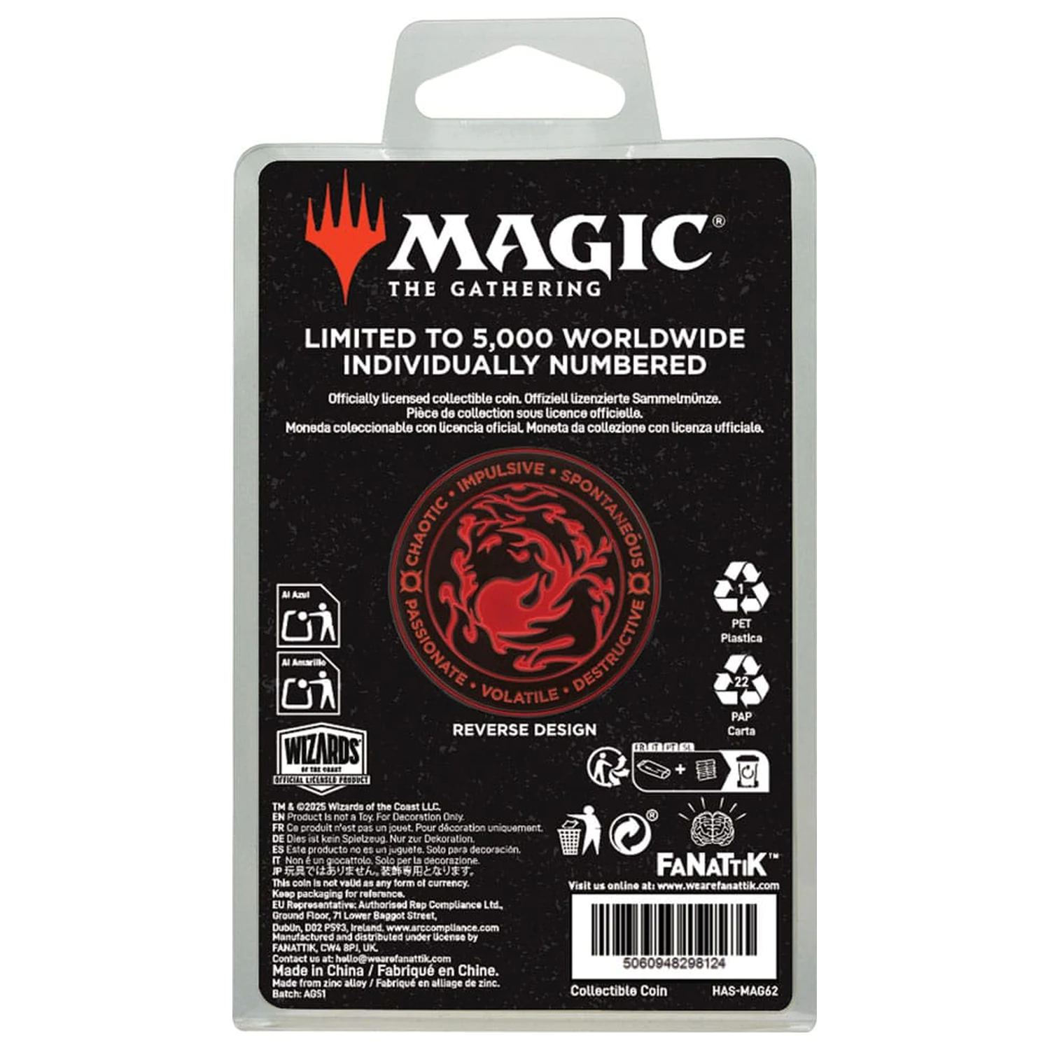 Magic: The Gathering Kolekcjonerska Moneta Chandra zdjęcie produktu