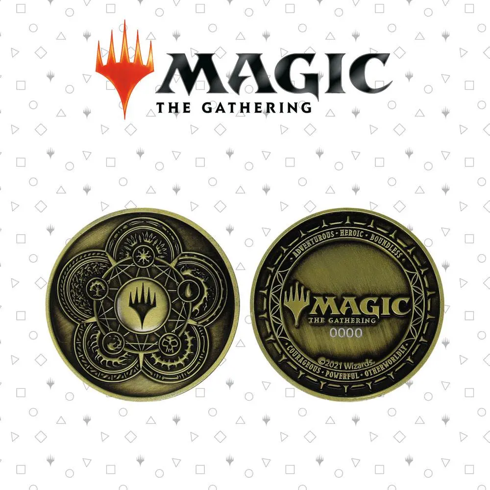 Kolekcjonerska Moneta Magic the Gathering Edycja Limitowana zdjęcie produktu