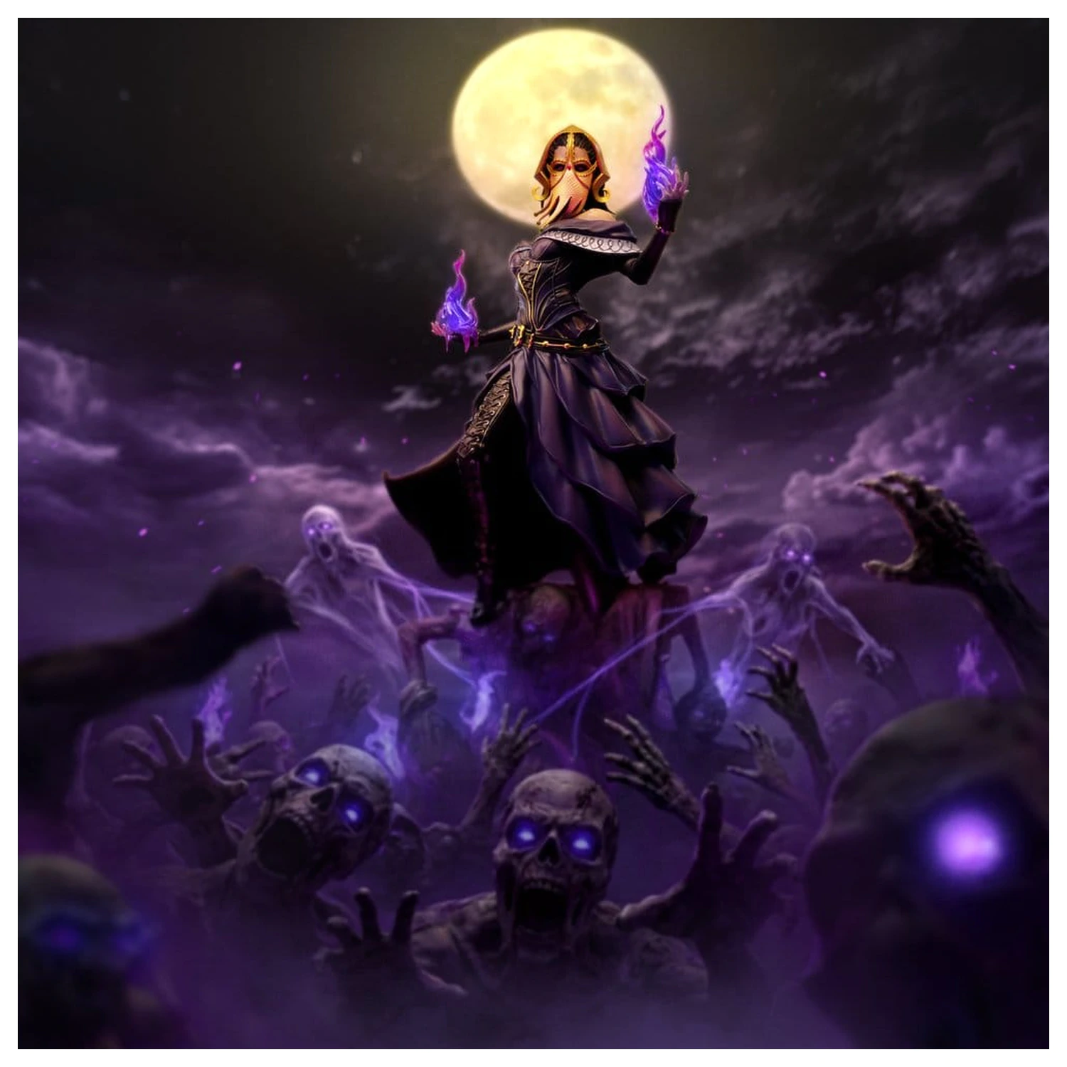 Magic: The Gathering Deluxe Art Scale Statua 1/10 Liliana Vess 31 cm zdjęcie produktu