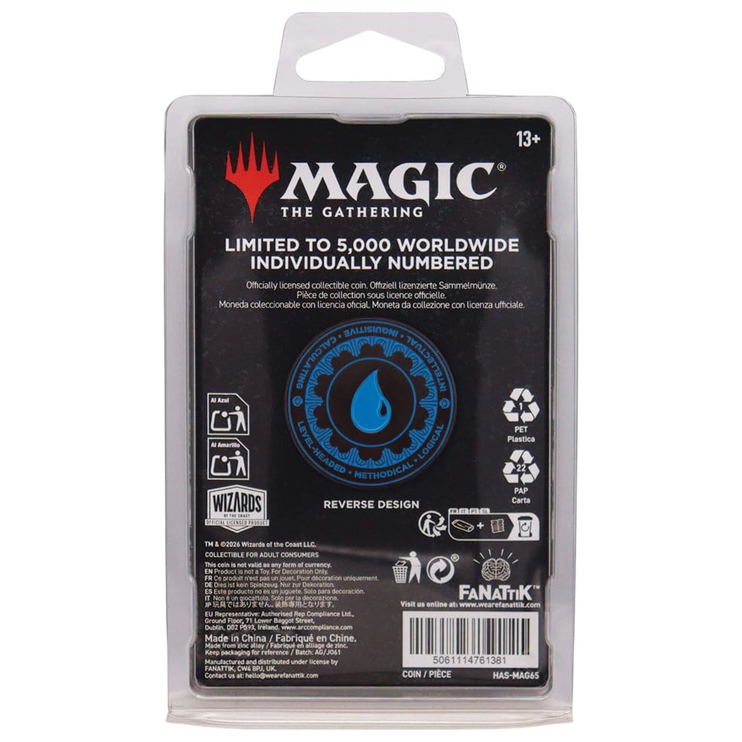 Moneta kolekcjonerska Magic: The Gathering Jace Limited Edition zdjęcie produktu