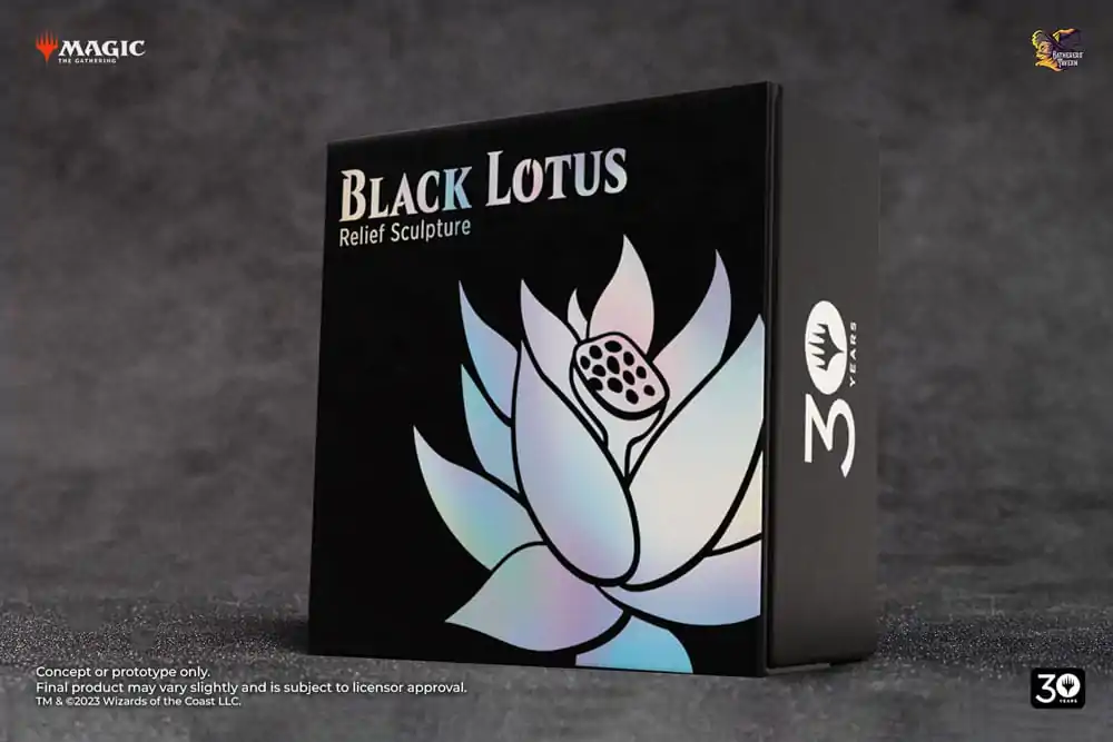 Magic The Gathering Relief Sculpture Black Lotus Previews Exclusive 17 x 15 cm - Rzeźba Reliefowa zdjęcie produktu