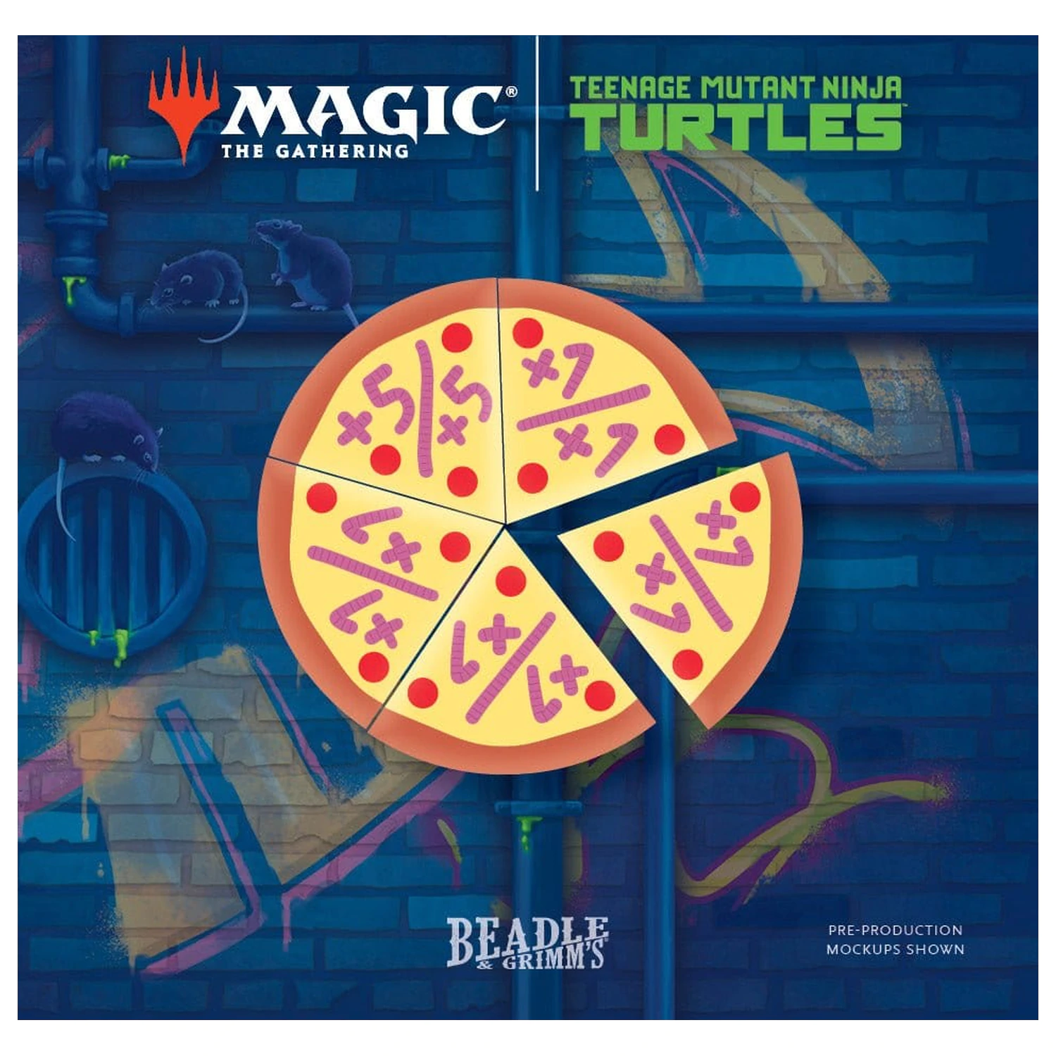 Magic the Gathering Zestaw kości i znaczników Teenage Mutant Ninja Turtles *angielski* zdjęcie produktu