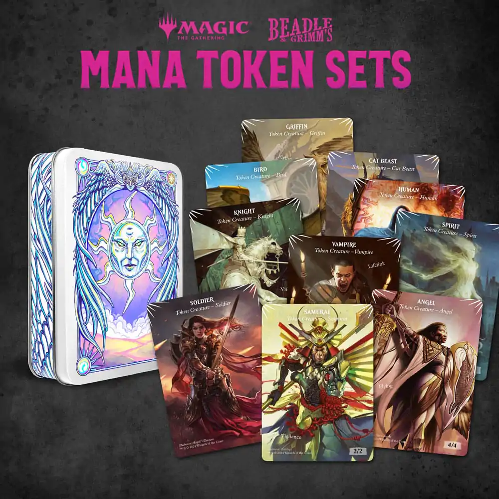 Magic the Gathering Zestaw Kości i Żetonów Biała Mana zdjęcie produktu