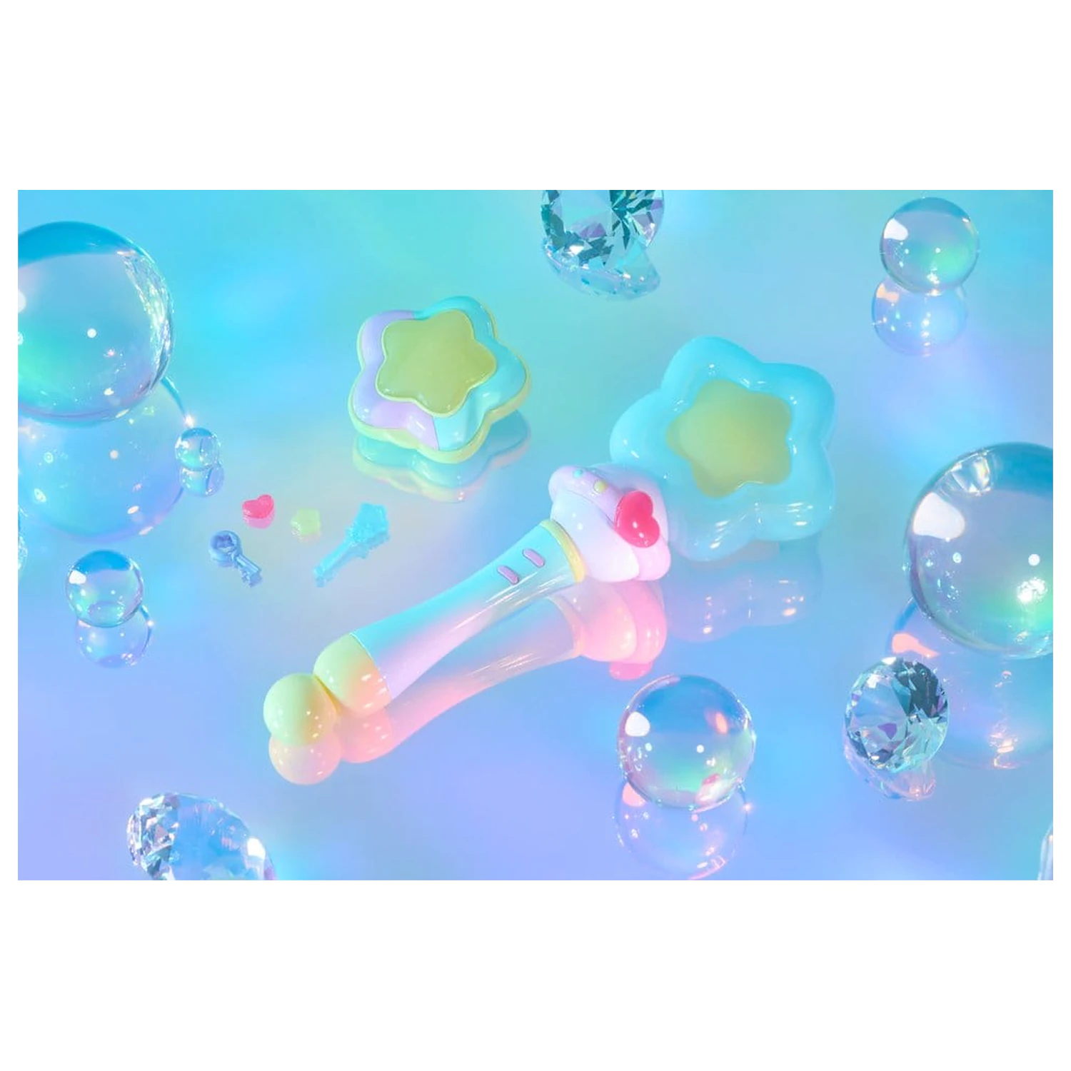 Magical Sisters Lulutto Lilly Proplica Replica Stattoneoneon & GlassHeart HopePact Zestaw 25 cm zdjęcie produktu