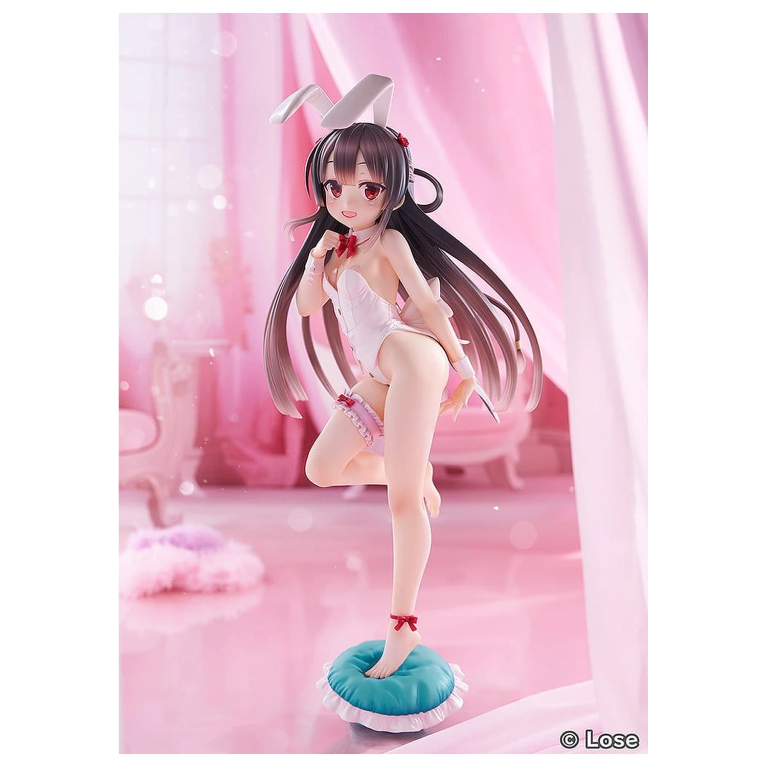 Maitetsu Last Run!! Statuetka 1/3 Hachiroku: White Bunny Ver. 40 cm zdjęcie produktu