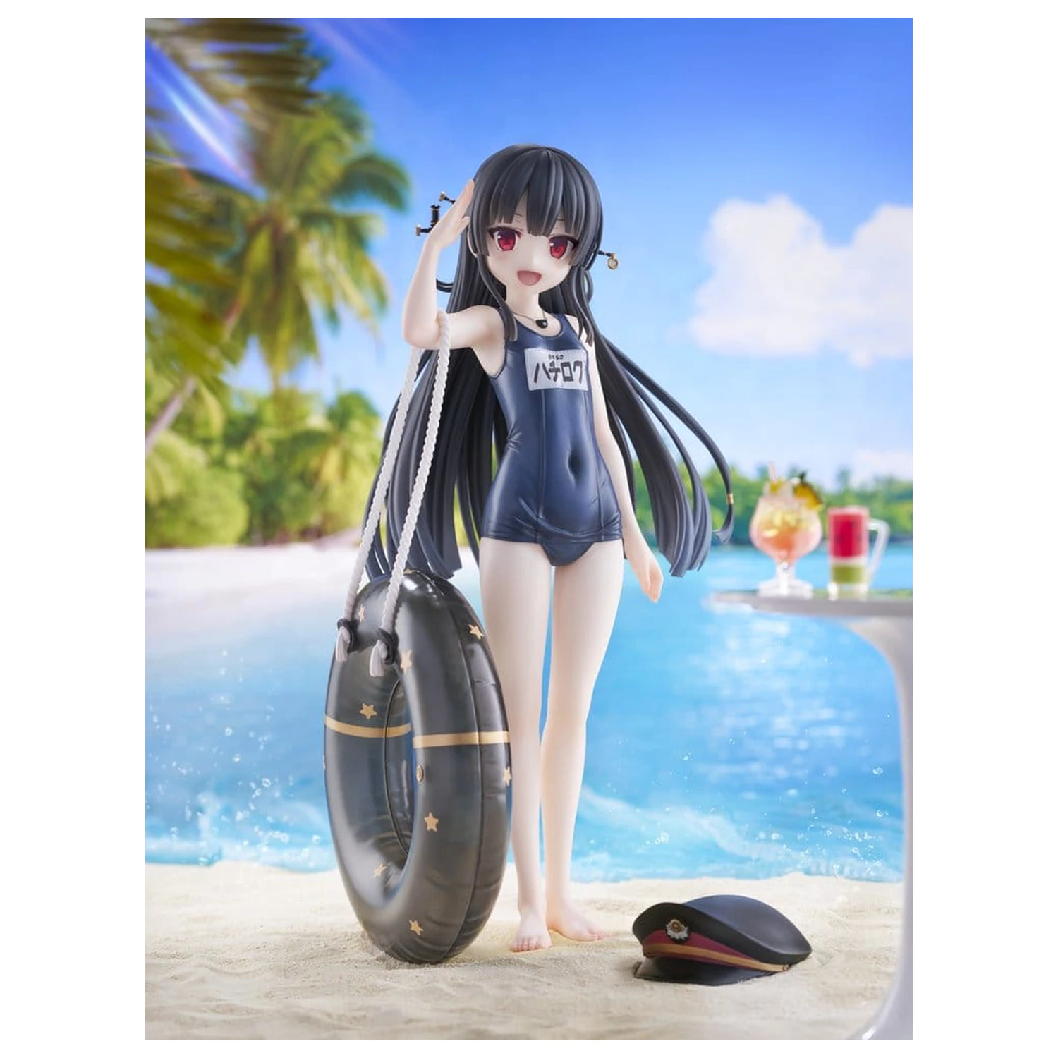 Maitetsu Last Run!! KoiKoi -Sakura- PVC Figurka 1/6 Hachiroku School Swimsuit Ver. 23 cm zdjęcie produktu