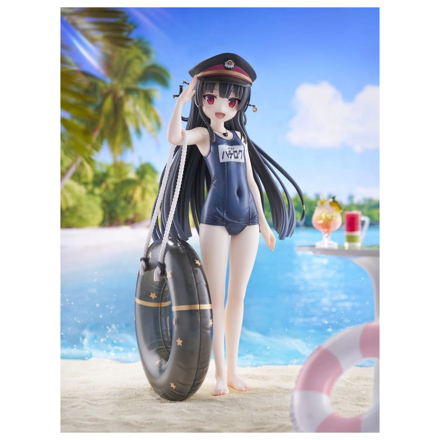 Maitetsu Last Run!! KoiKoi -Sakura- PVC Figurka 1/6 Hachiroku School Swimsuit Ver. 23 cm zdjęcie produktu
