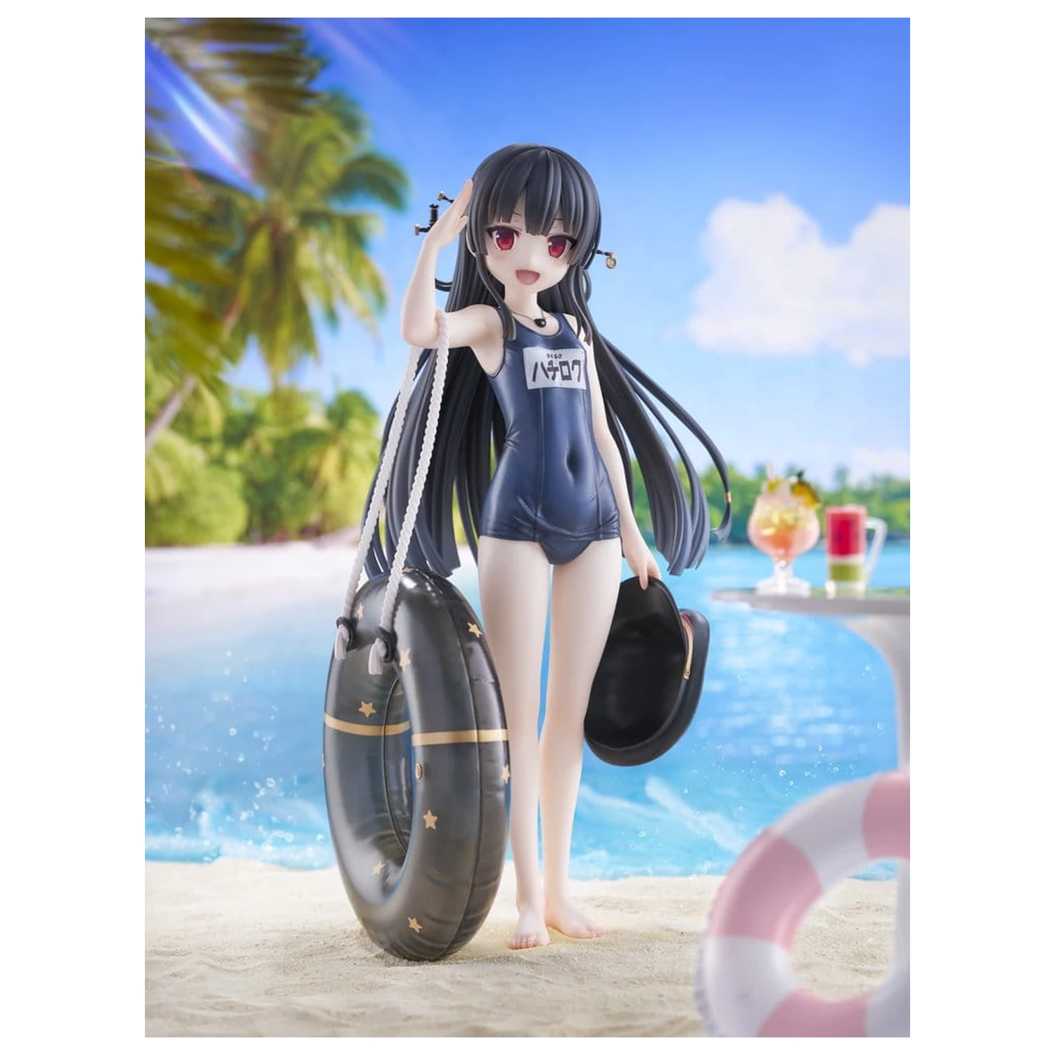 Maitetsu Last Run!! KoiKoi -Sakura- PVC Figurka 1/6 Hachiroku School Swimsuit Ver. 23 cm zdjęcie produktu