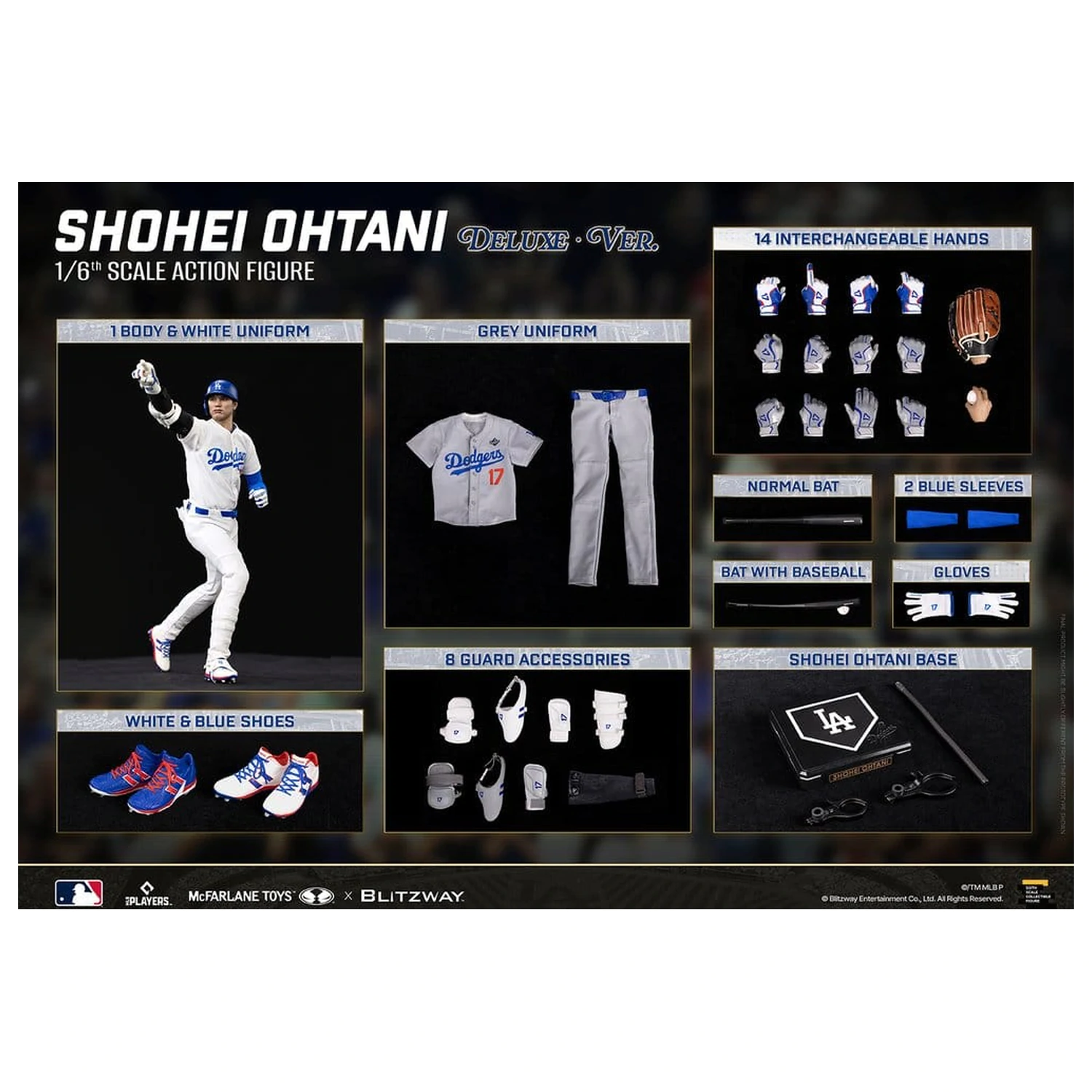 Major League Baseball Premium UMS Action Figure 1/6 Ohtani Shohei (DX Ver.) 35 cm zdjęcie produktu