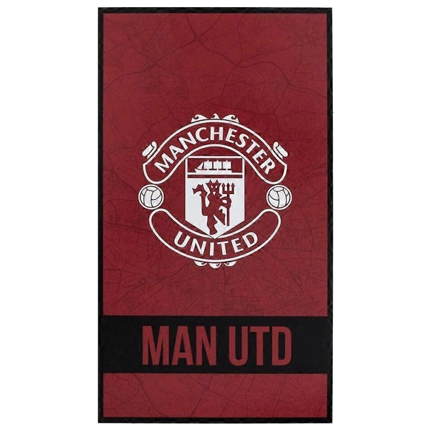 Manchester United ręcznik plażowy z mikrofibry zdjęcie produktu