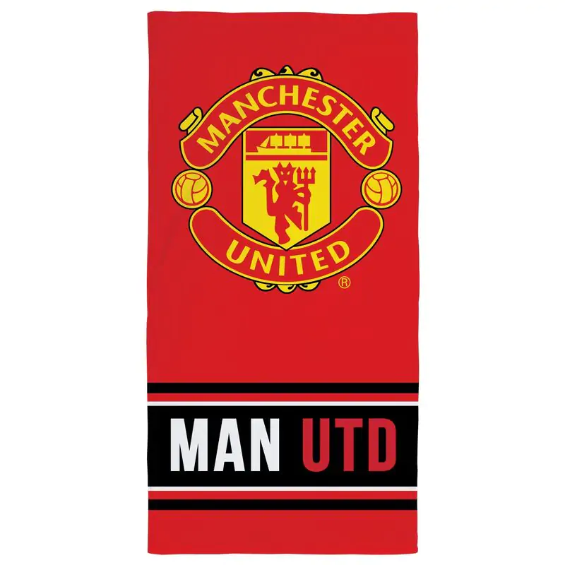 Ręcznik plażowy bawełniany Manchester United cotton beach towel zdjęcie produktu