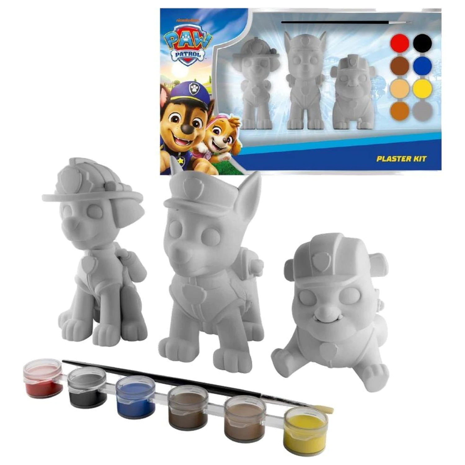 Psi Patrol zestaw typu blister z 3 figurkami do kolorowania zdjęcie produktu