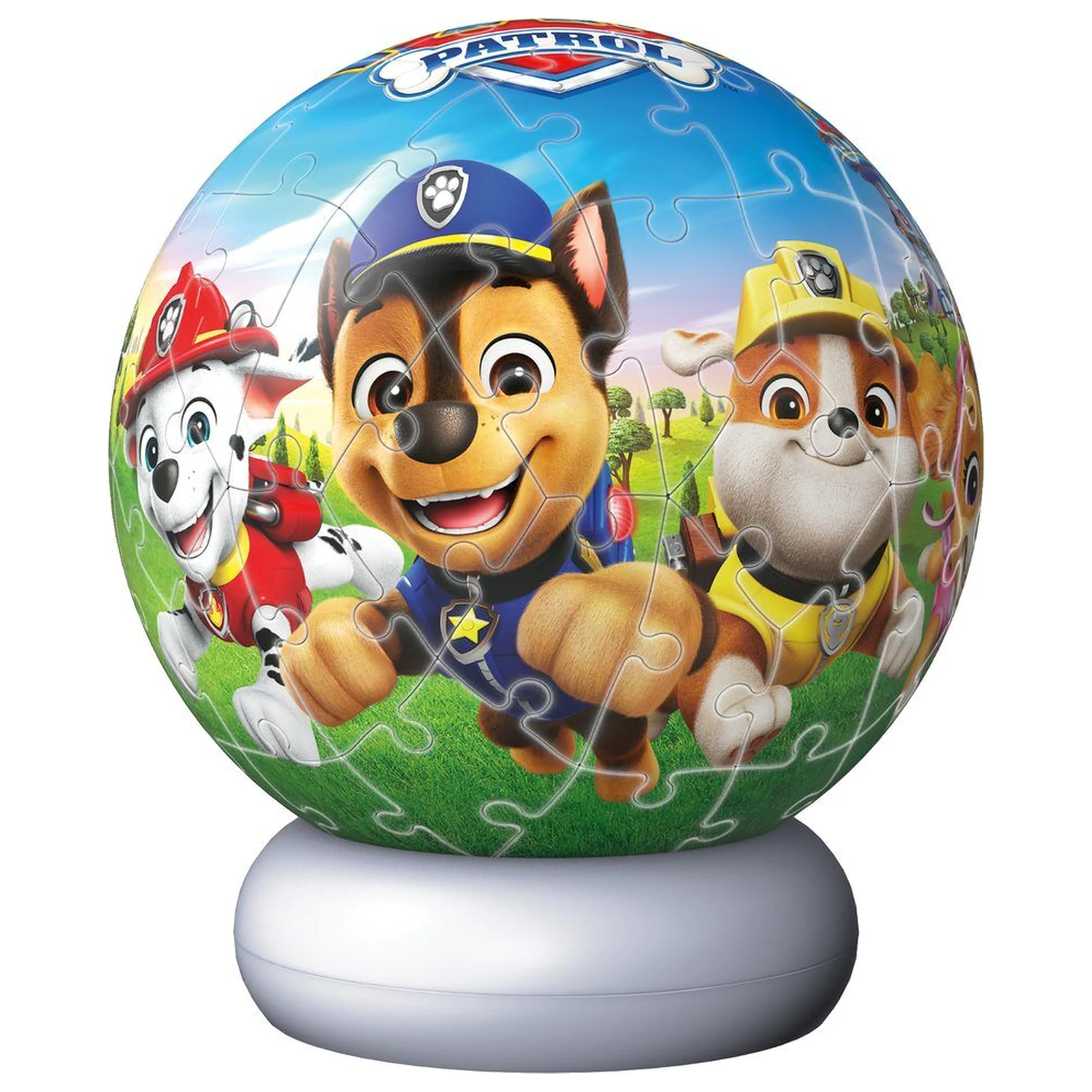 Paw Patrol 3D Nocna lampka puzzle ball 74 szt. zdjęcie produktu