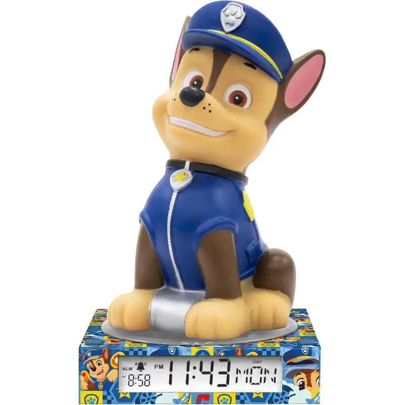 Paw Patrol Lampa 3D z budzikiem zdjęcie produktu