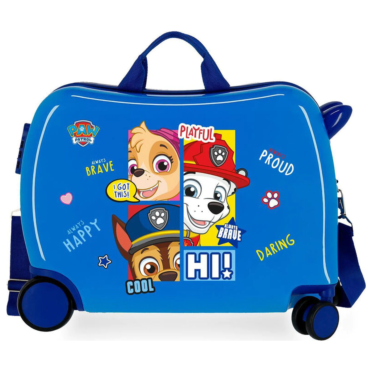 Paw Patrol Be Happy Walizka trolley z ABS 50cm zdjęcie produktu