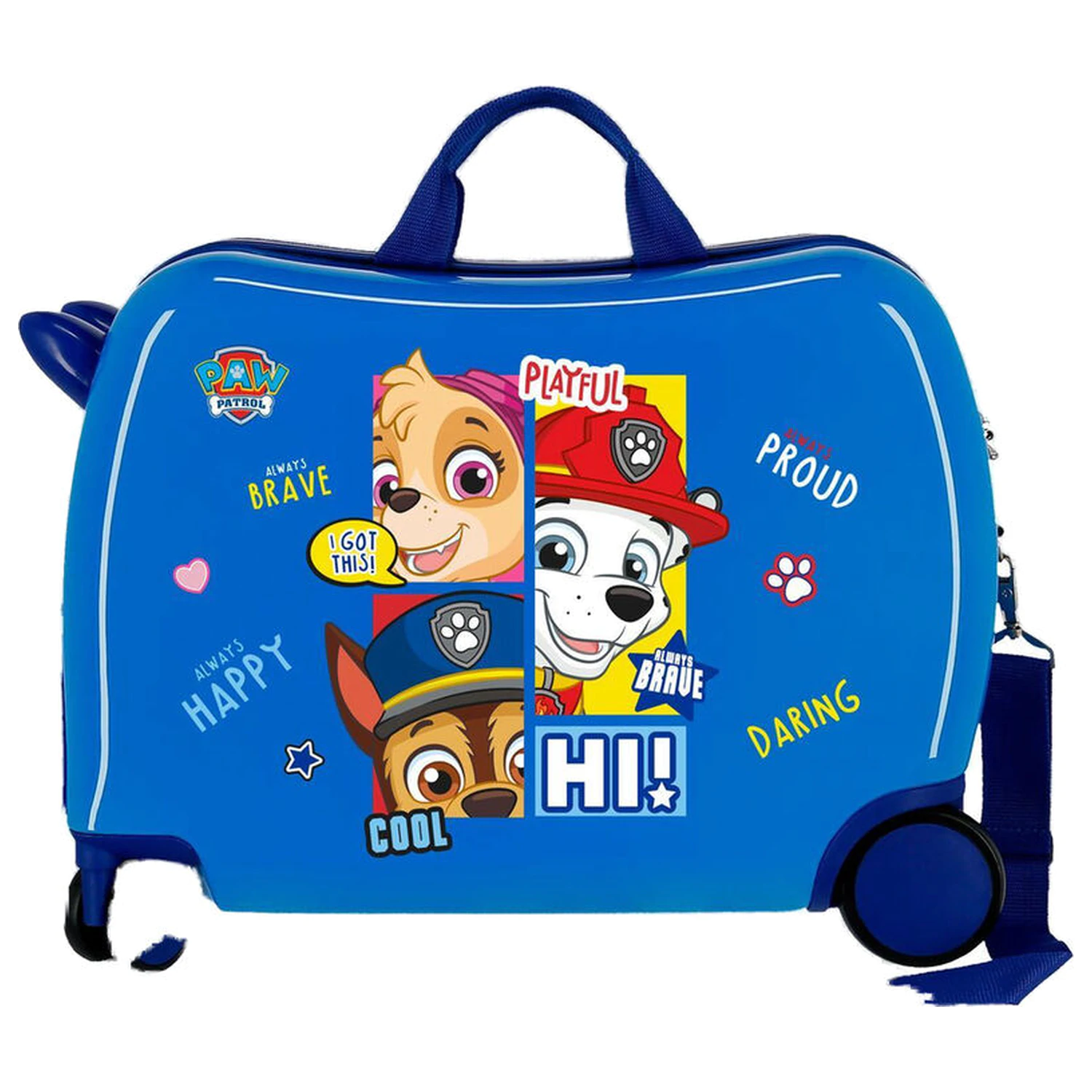 Paw Patrol Be Happy Walizka trolley z ABS 50cm zdjęcie produktu