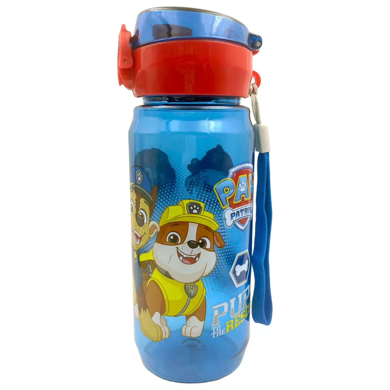 PAW Patrol Best Team plastikowa butelka na wodę z wieszakiem 600 ml zdjęcie produktu