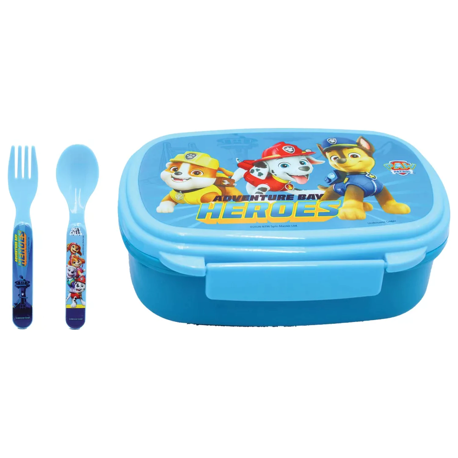 PAW Patrol Best Team Pudełko na kanapki + zestaw sztućców zdjęcie produktu