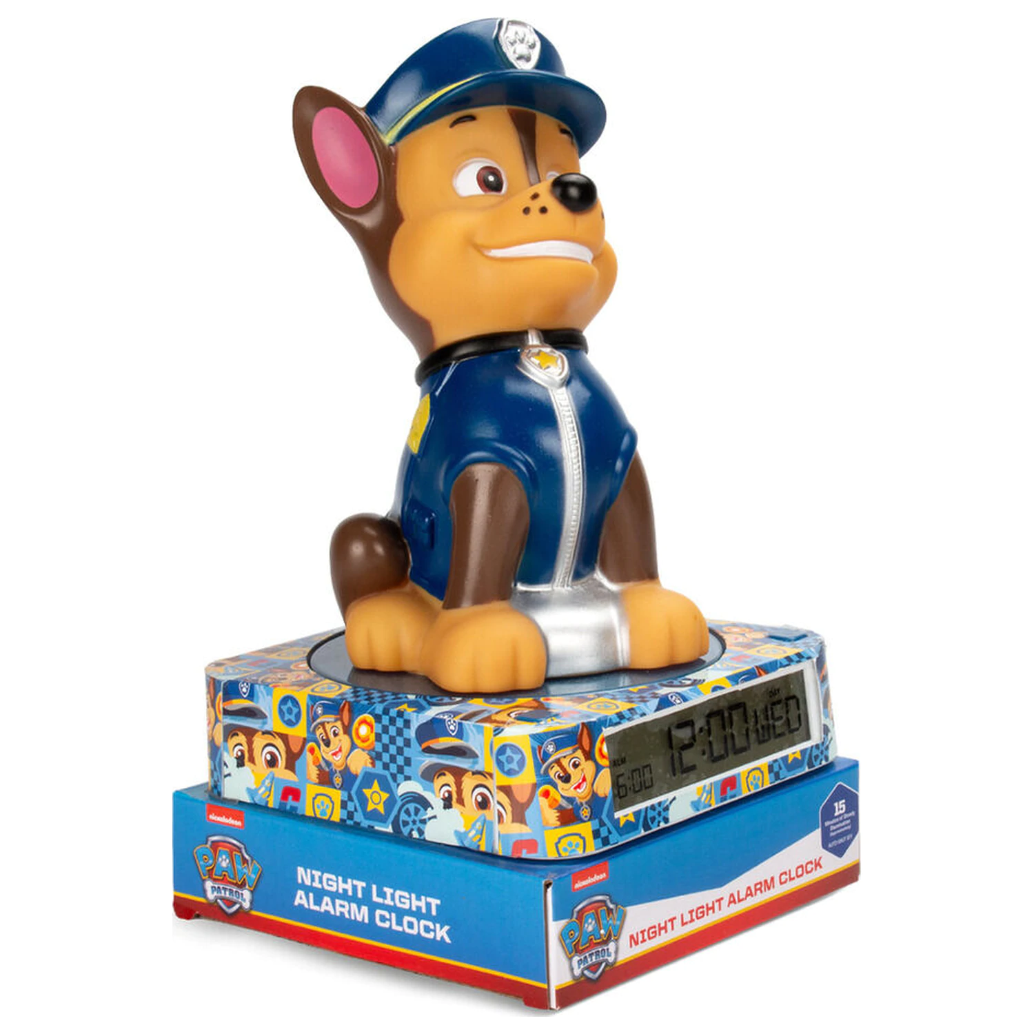 Paw Patrol Chase lampa 3D z alarmem zdjęcie produktu