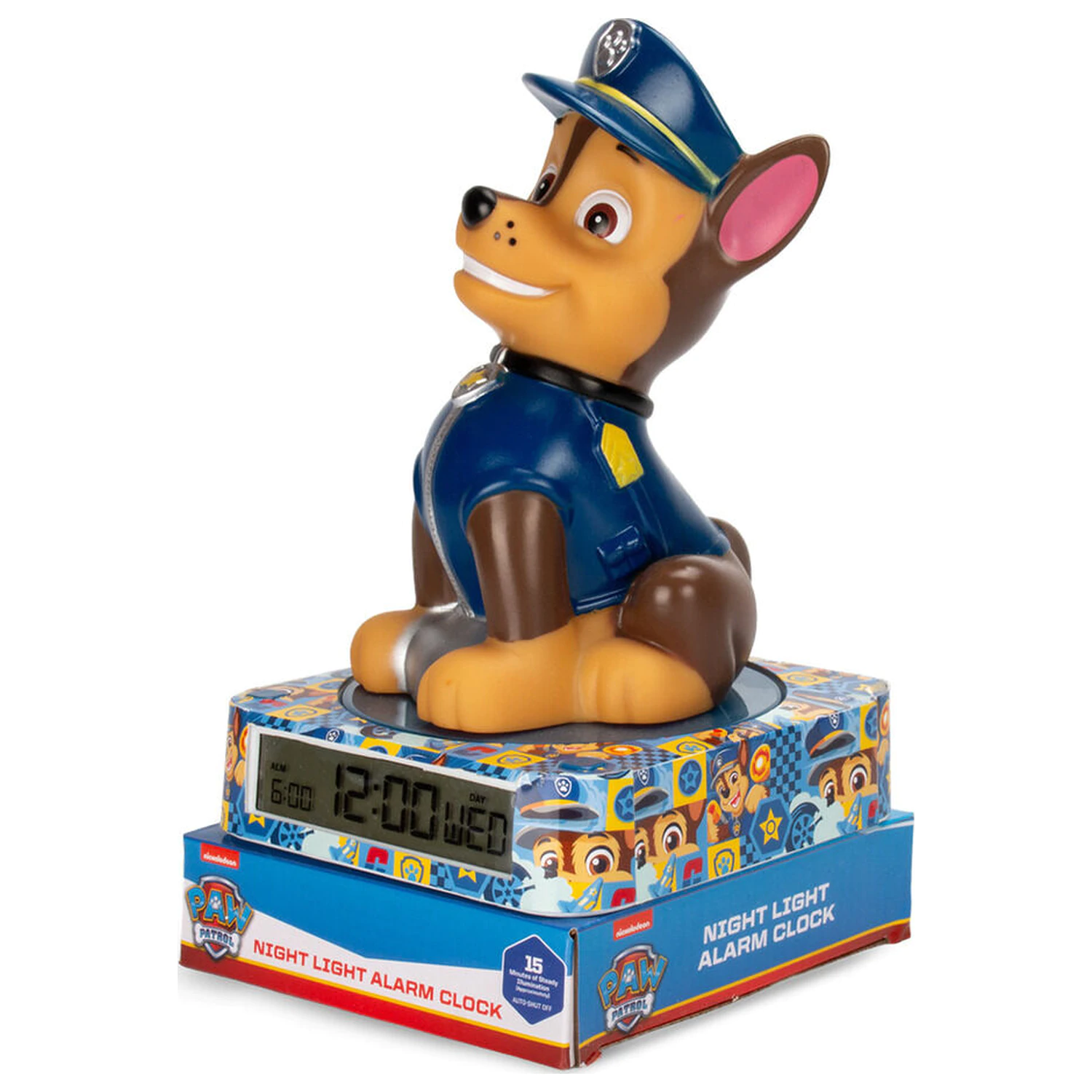 Paw Patrol Chase lampa 3D z alarmem zdjęcie produktu