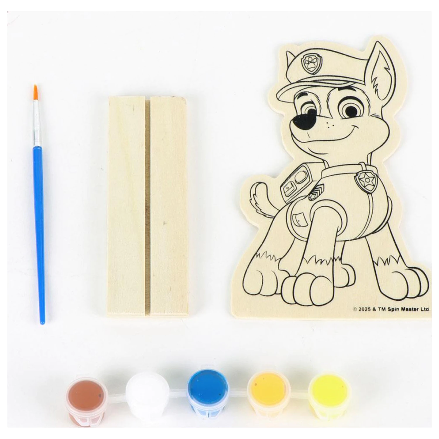 PAW Patrol Chase drewniana figurka do malowania zdjęcie produktu
