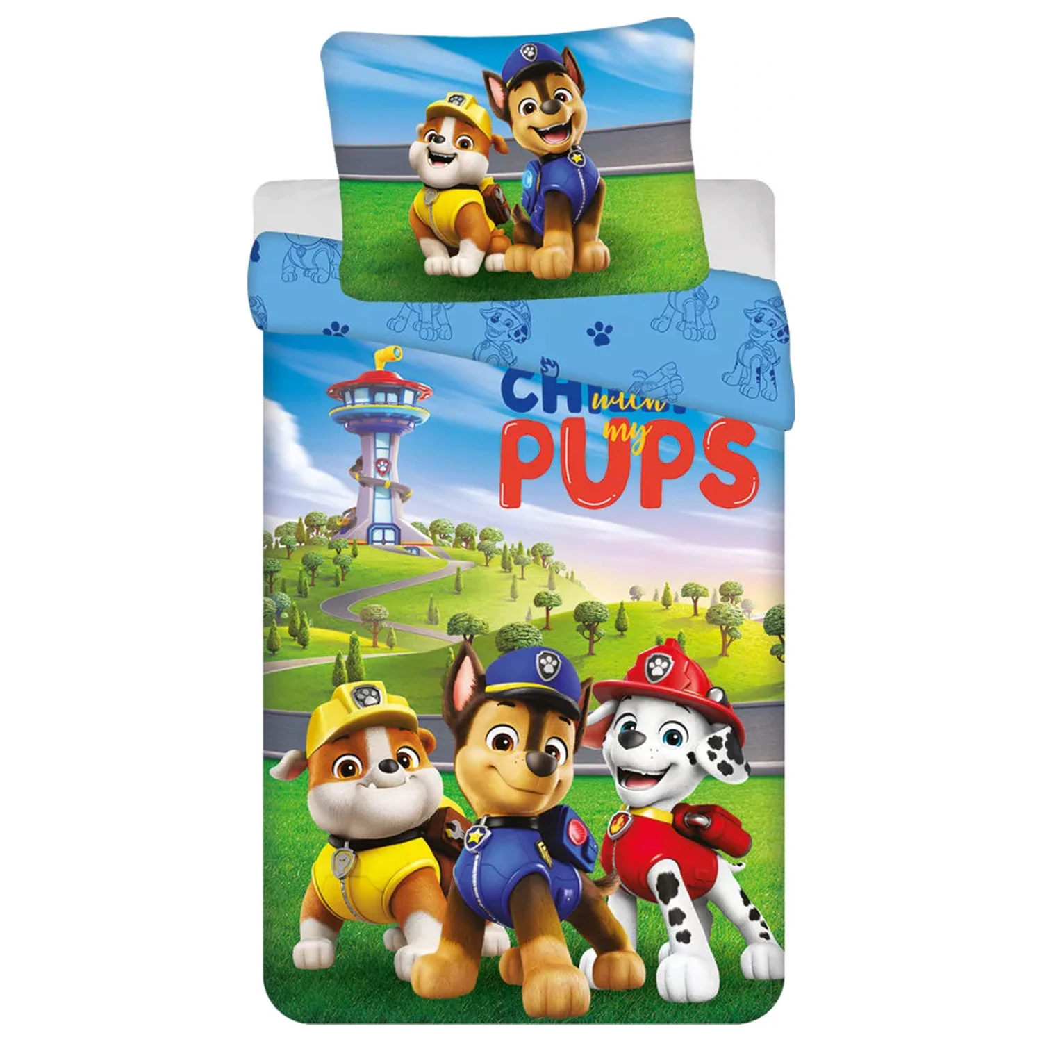 Komplet pościeli z mikrofibry PAW Patrol Chilling zdjęcie produktu