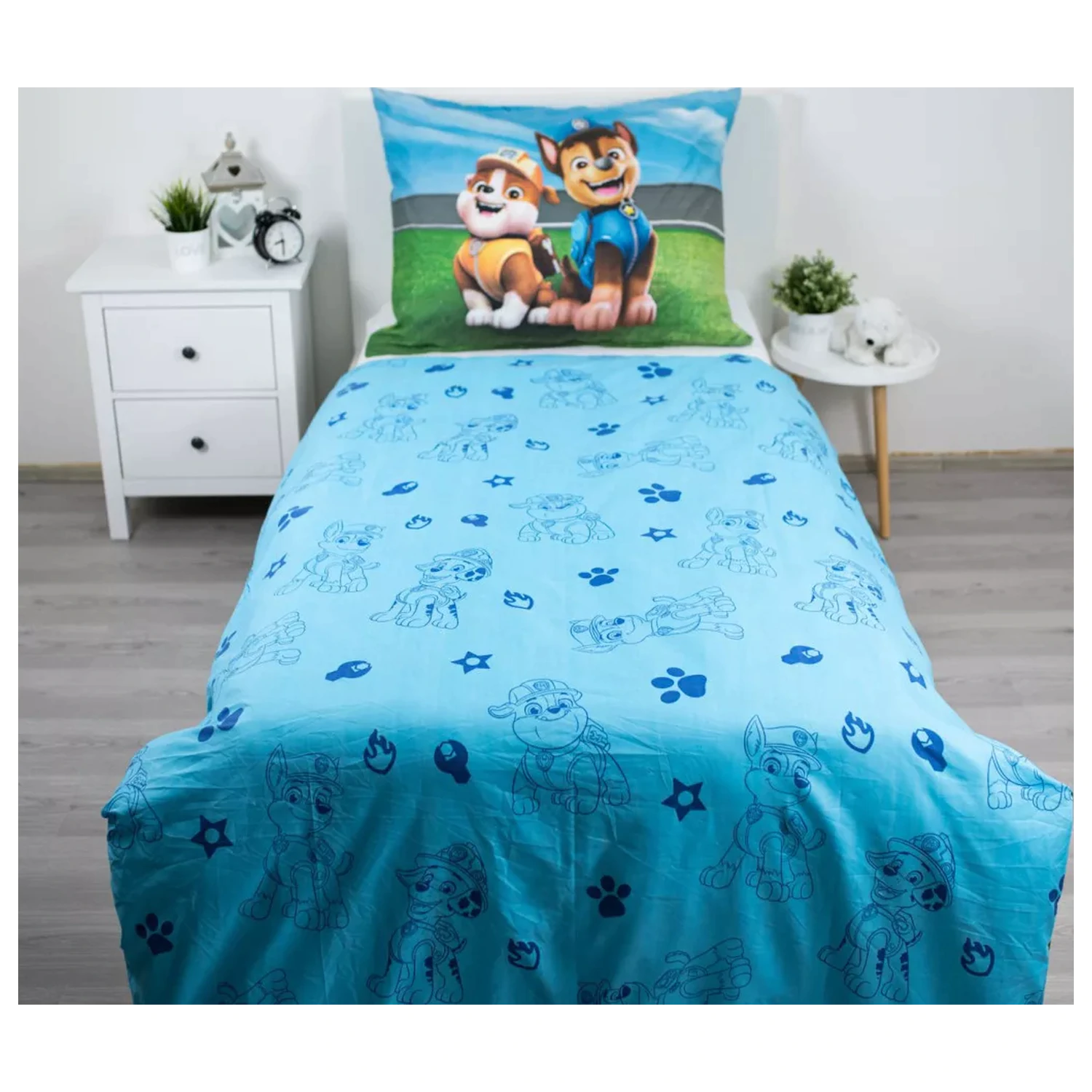 Komplet pościeli z mikrofibry PAW Patrol Chilling zdjęcie produktu