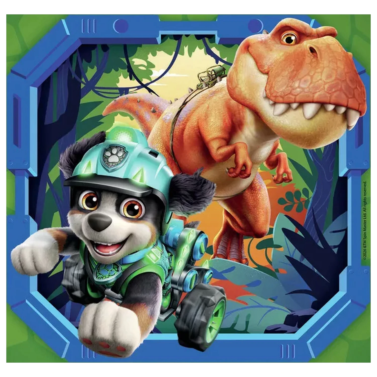 Paw Patrol Dino Movie Puzzle 3x48 Elementów zdjęcie produktu