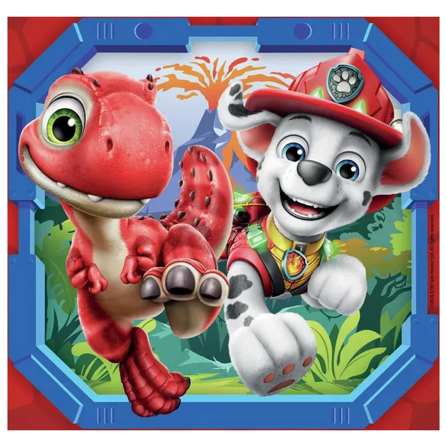 Paw Patrol Dino Movie Puzzle 3x48 Elementów zdjęcie produktu